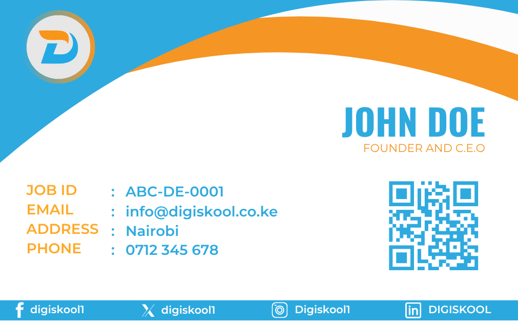 Digiskool Business Card